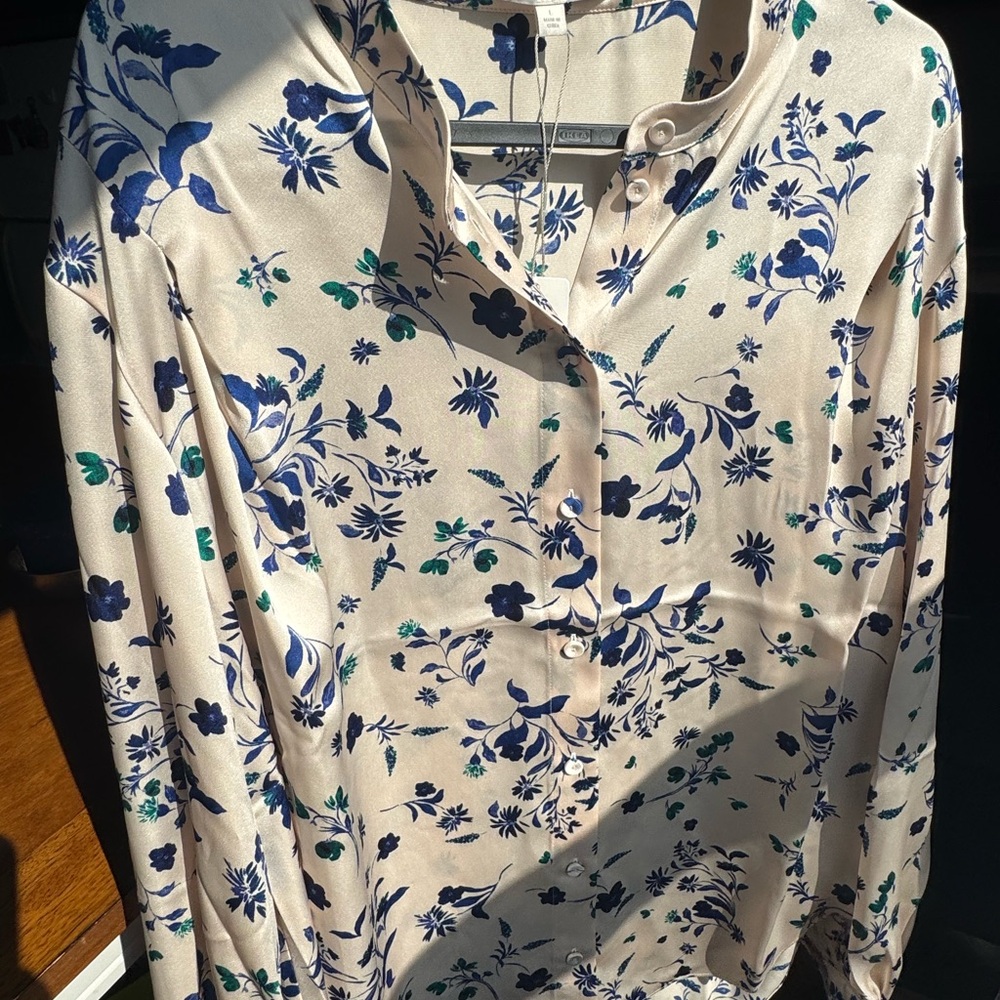 Favorite Daughter The Lauren Top | Pretty In Pink Floral blouse - Picture 3 of 15